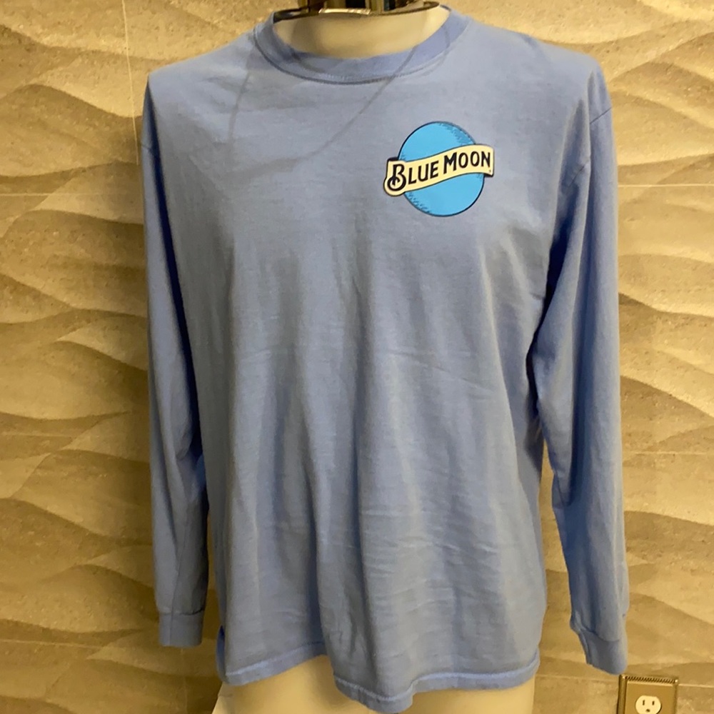 Blue moon long sleeve tshirt size large